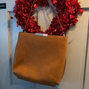 Calvin Klein Tan Shoulder Bag